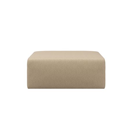 Palo Block Ottoman, Beige