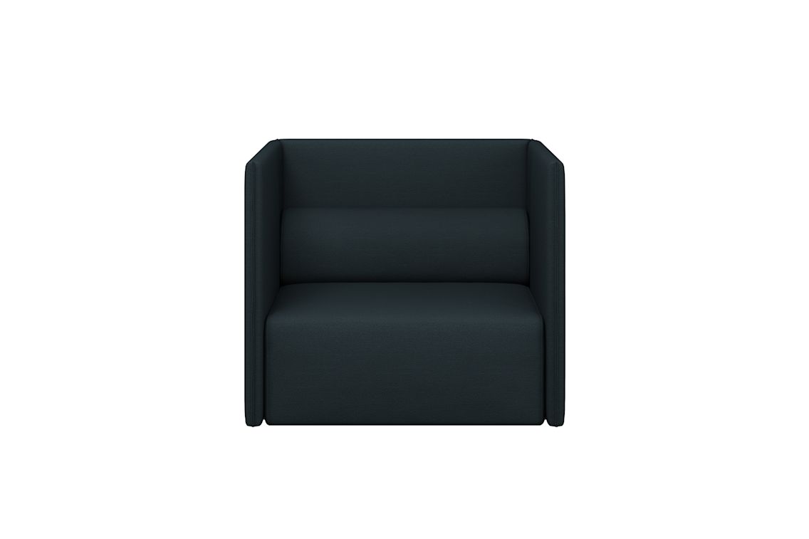 Palo Block Single-seater Medium Back, Pine, Art. no. 31419 (image 1)
