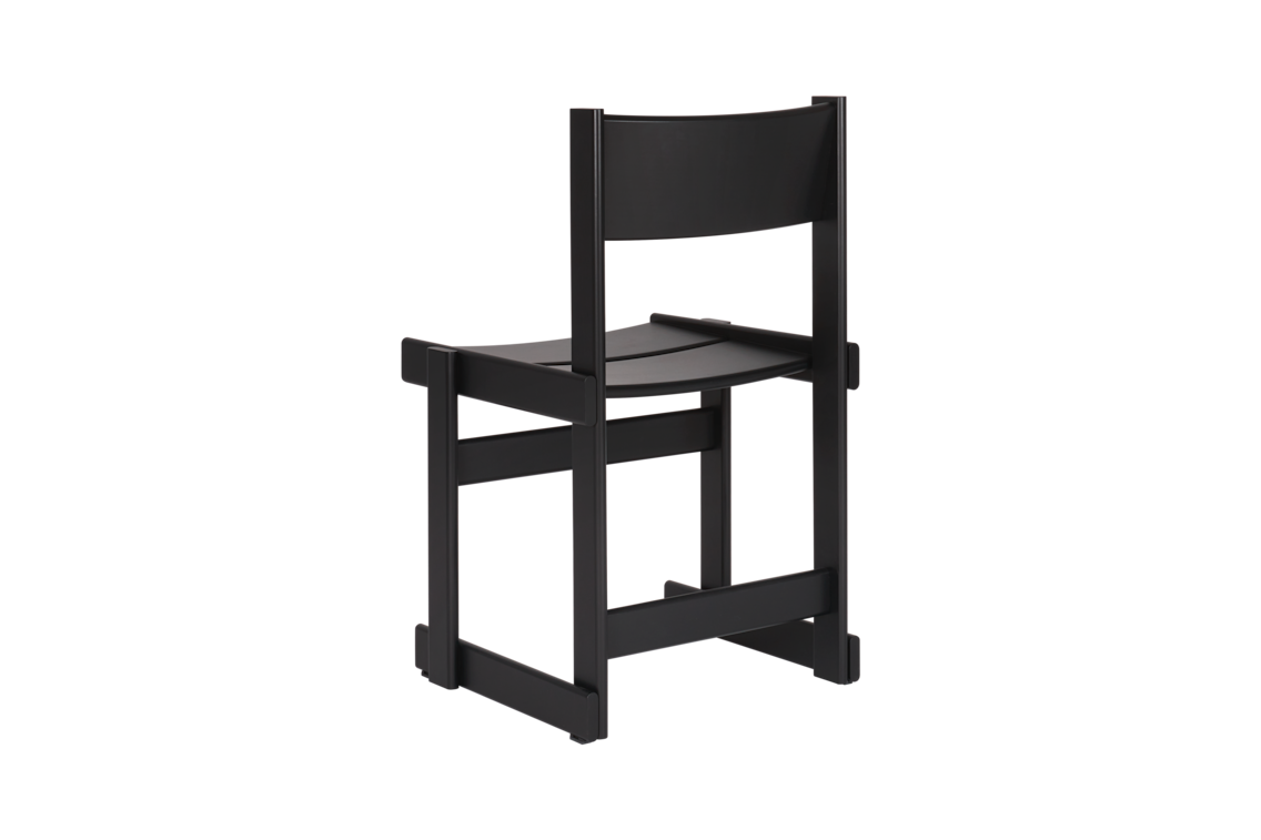 Bullnose Chair, Black, Art. no. 31303 (image 4)