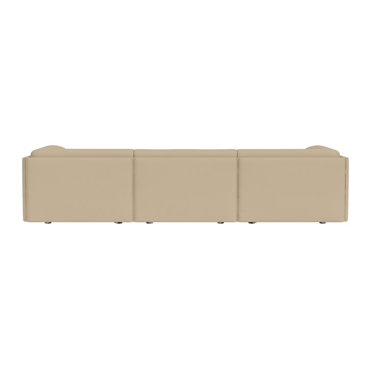Palo Block 3-seater Sofa Low Back with Armrests, Autumn 221, Art. no. 95077 (image 5)