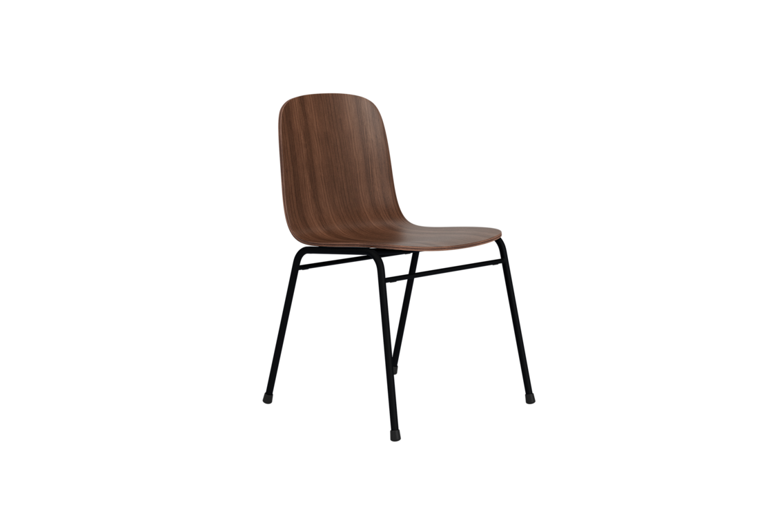 Touchwood Chair, Walnut / Black, Art. no. 31632 (image 1)
