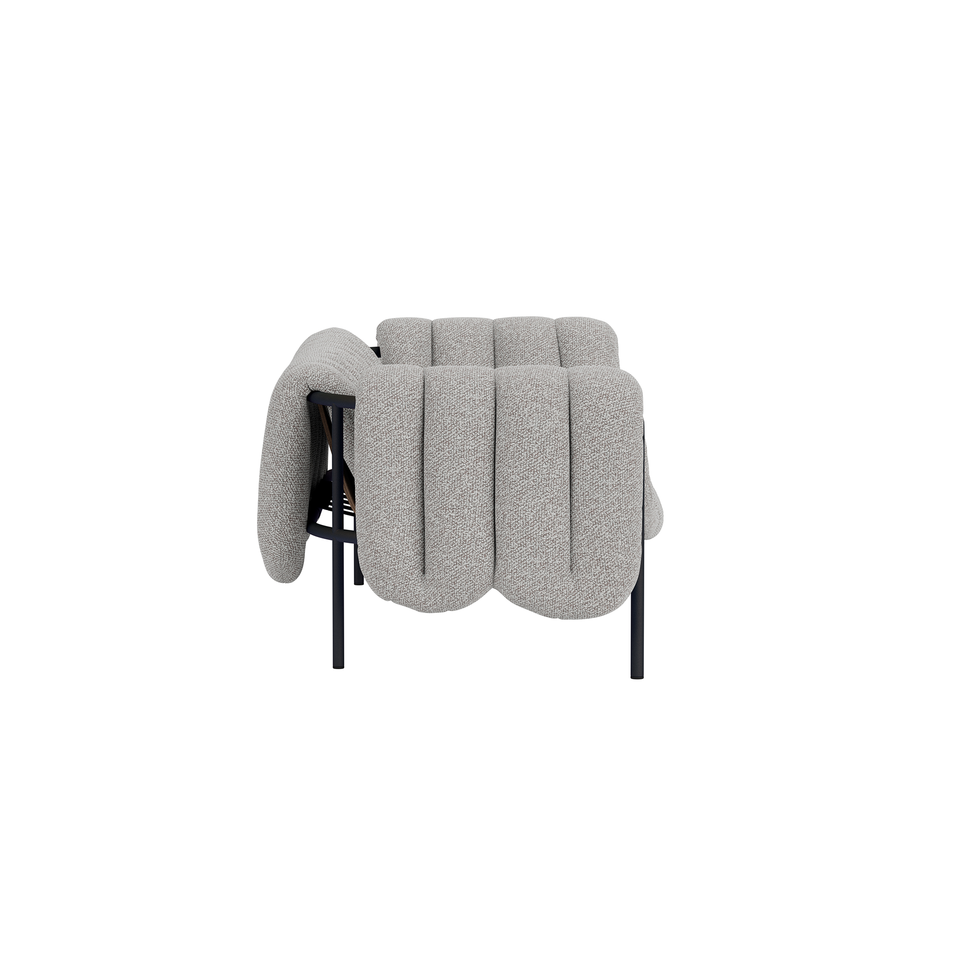 Puffy 2.5-seater Sofa, Storr 3405 / Black Grey, Art. no. 31825 (image 4)