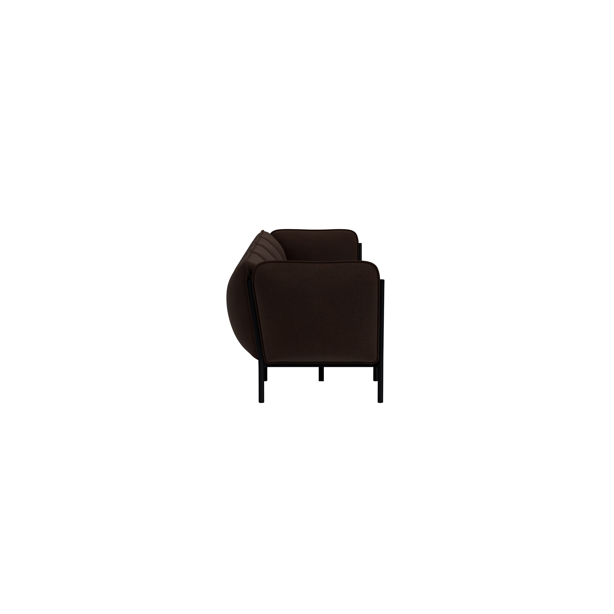 Kumo 4-seater Sofa with Armrests, Sera Rosewood, Art. no. 95542 (image 4)