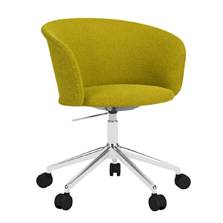 Kendo Swivel Chair 5-star Castors, Tivoli / Polished