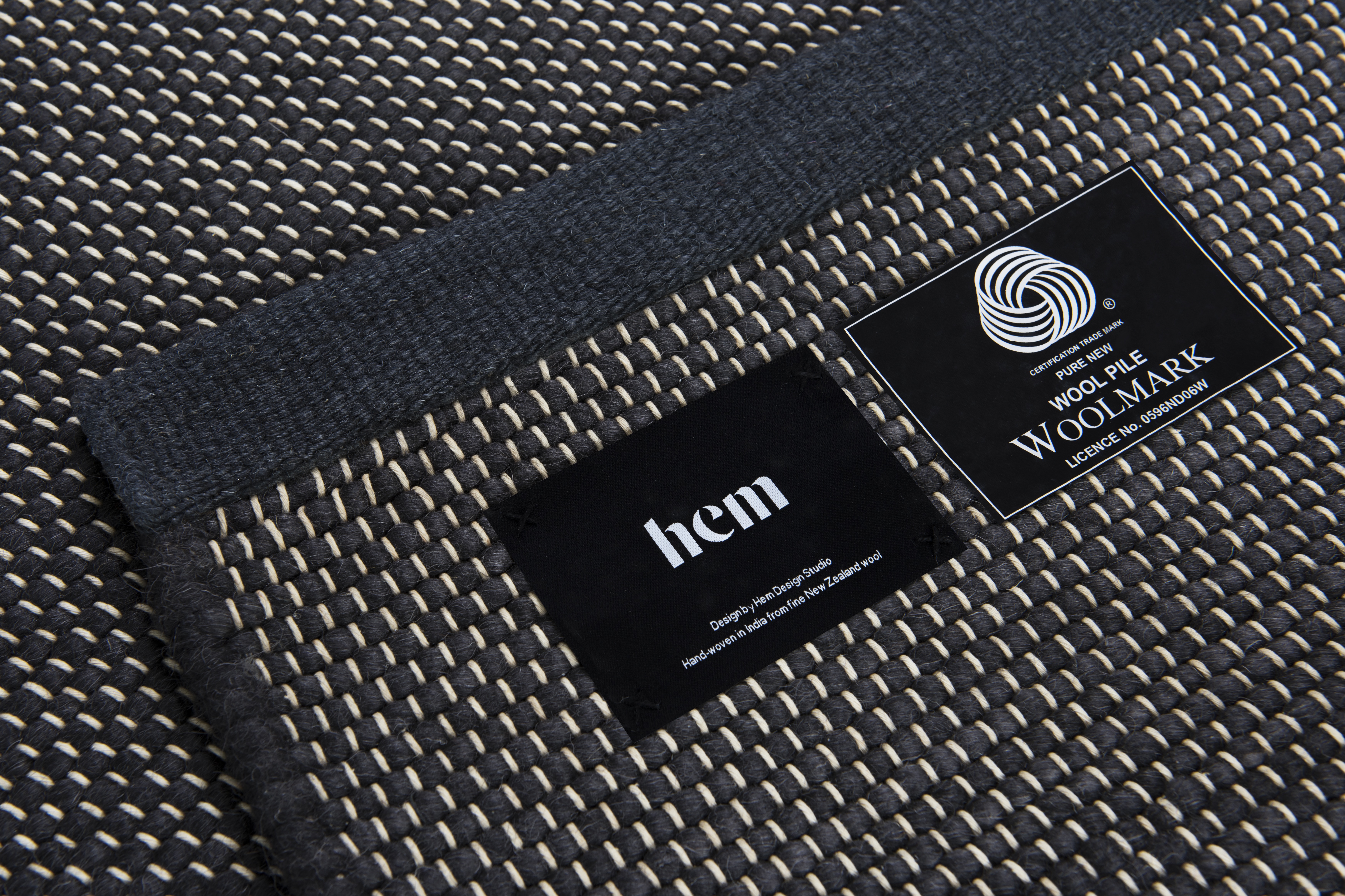 Dune Rug Large, Blue-Grey, Art. no. 12808 (image 3)