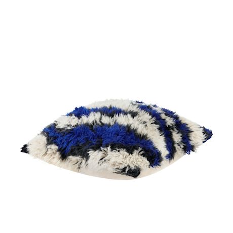 Monster Cushion Medium, Ultramarine Blue / Off-white