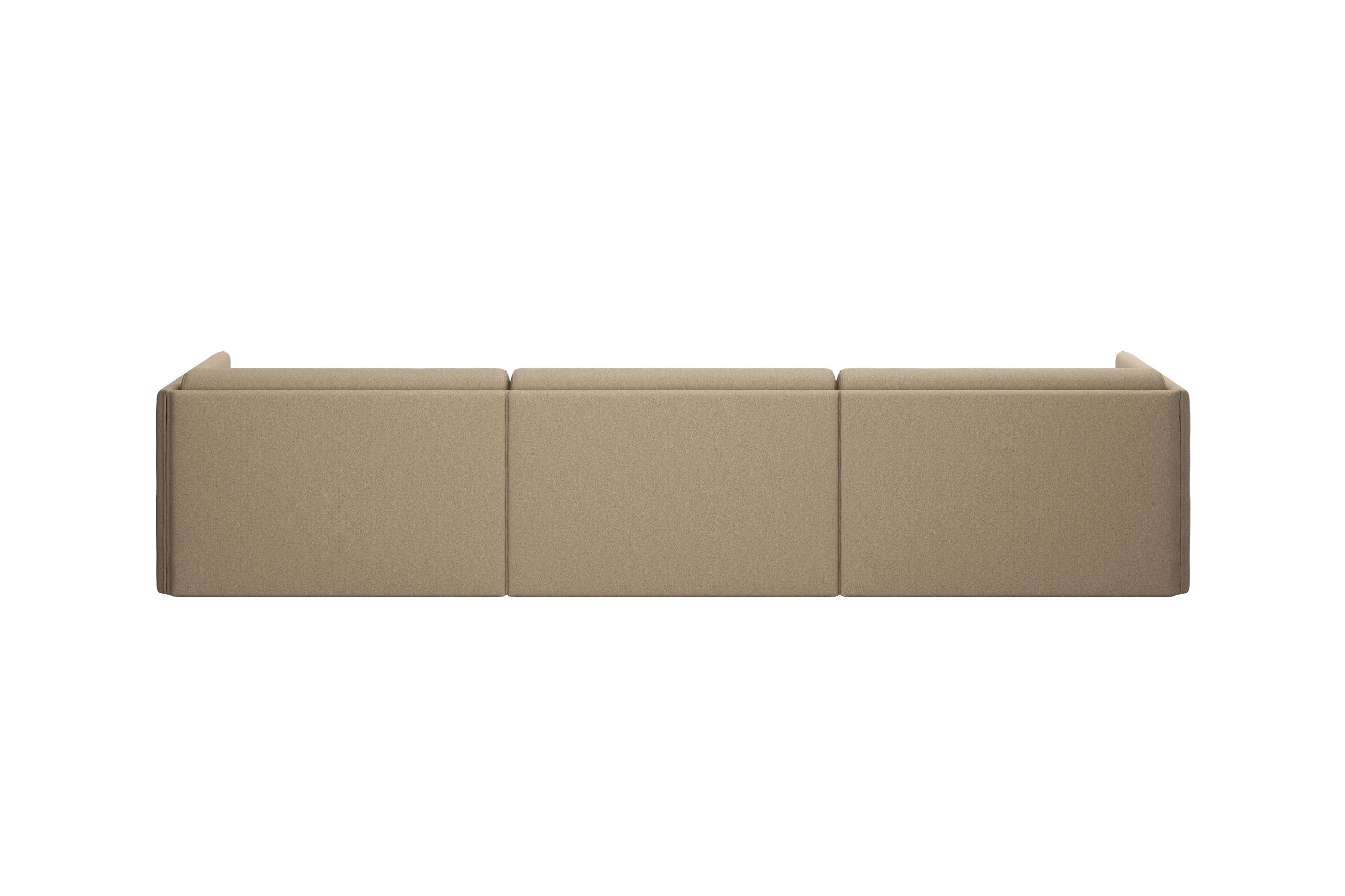 Palo Block 3-seater Sofa Low Back, Beige (UK), Art. no. 20753 (image 2)