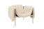 Puffy Lounge Chair, Eggshell / Stainless (UK), Art. no. 20658 (image 1)