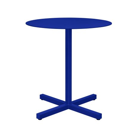 Chop Table Round, Ultramarine Blue