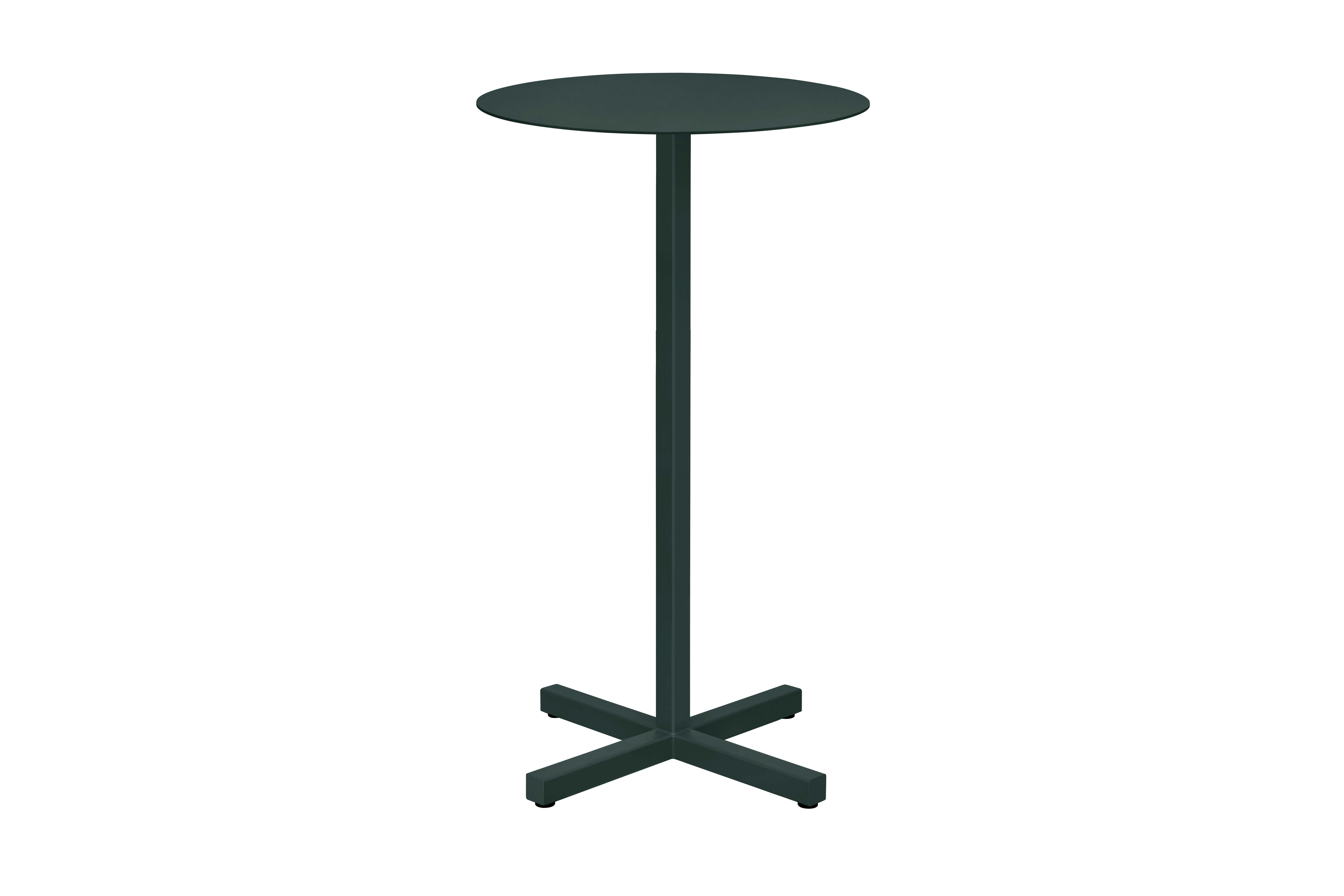 Chop Bar Table Round, Black Green, Art. no. 31318 (image 1)