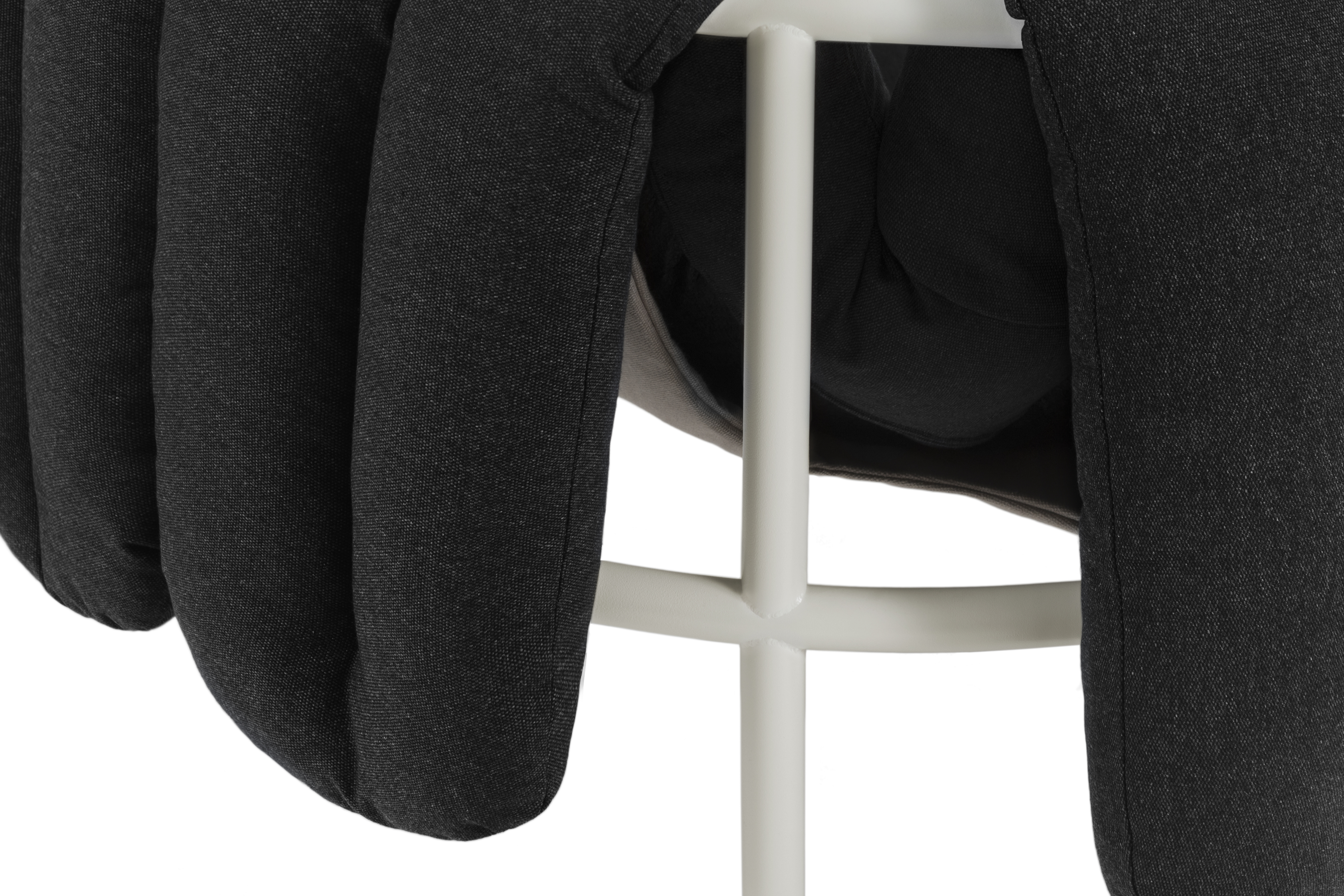 Puffy 2.5-seater Sofa, Anthracite / Cream, Art. no. 20719 (image 5)