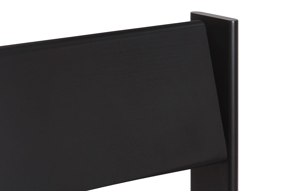Bullnose Chair, Black / Swan Seat Pad, Art. no. 31667 (image 7)