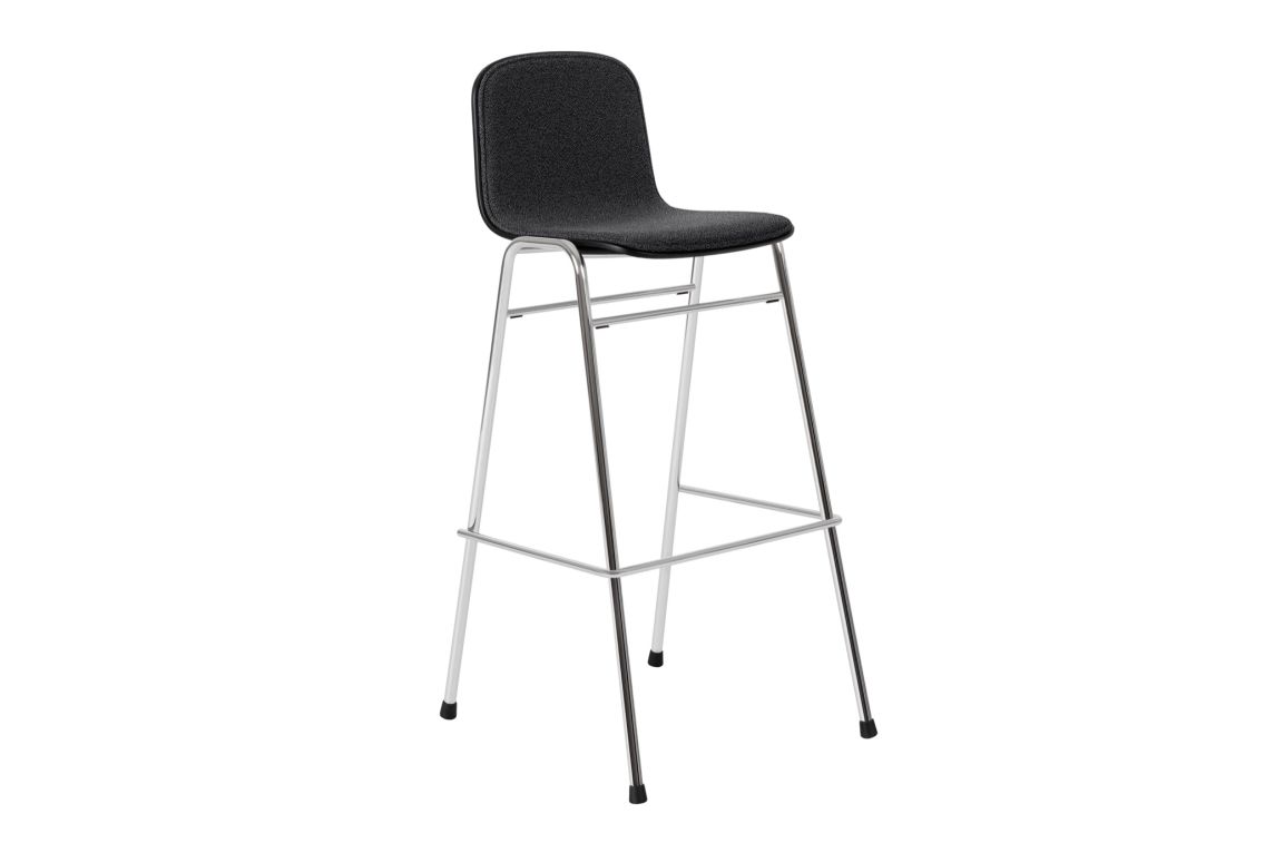 Touchwood Bar Chair, Graphite / Chrome, Art. no. 20162 (image 1)