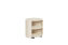 Hide Side Table, Light Ivory, Art. no. 14152 (image 1)