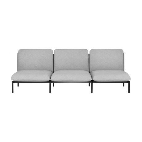 Kumo 3-seater Sofa, Porcelain