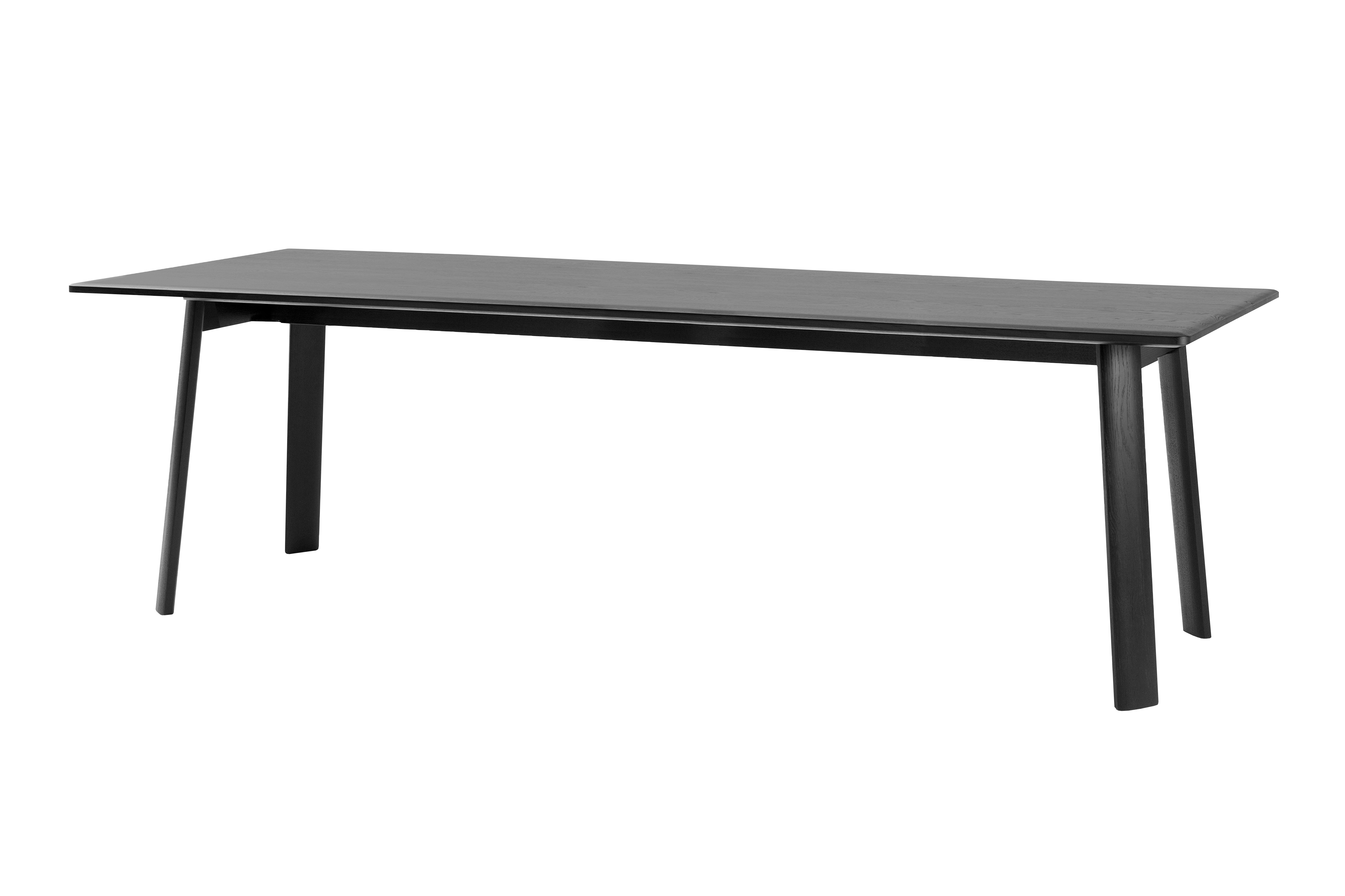 Alle Table Table 250 cm / 98 in, Black Oak — Hem