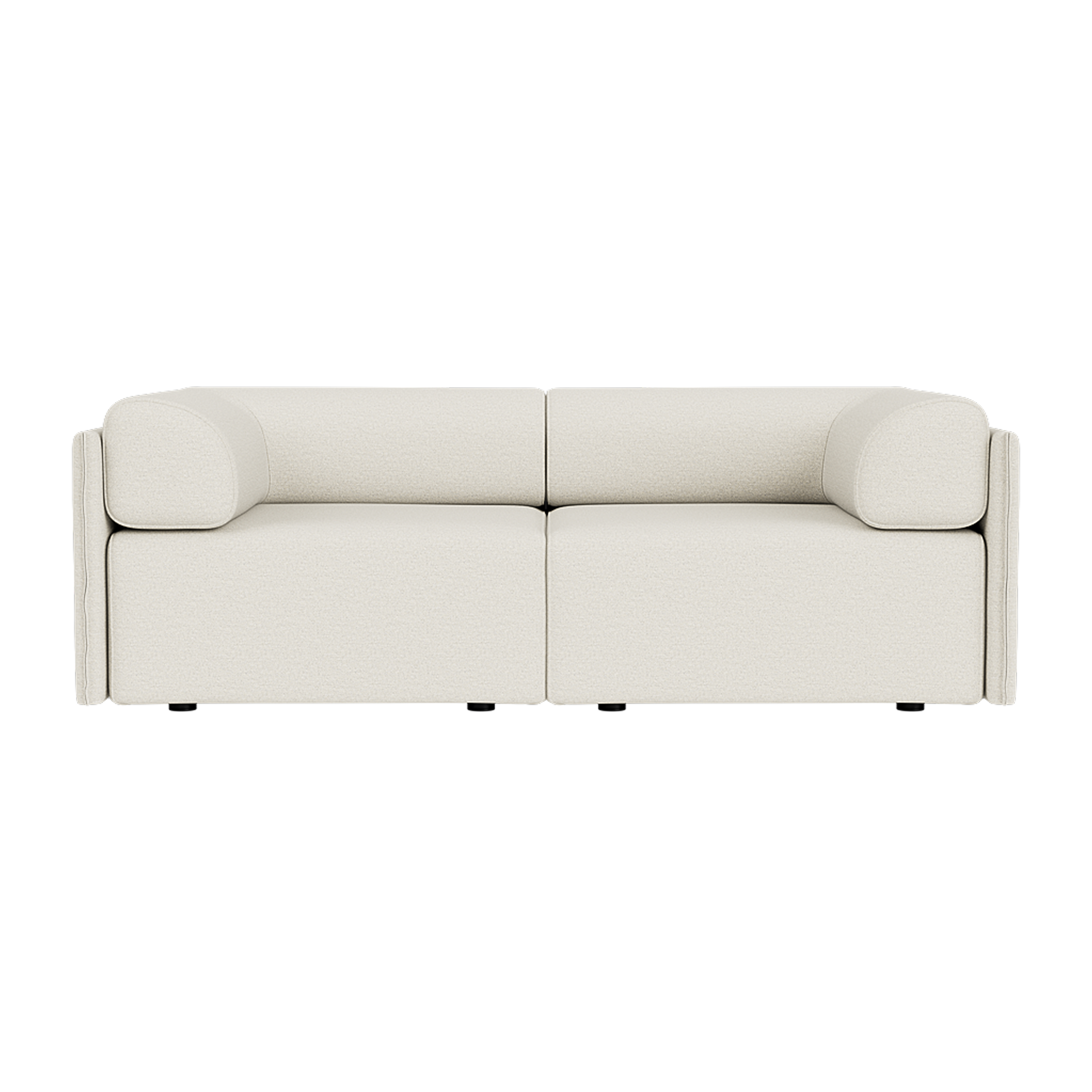 Palo Block 2-seater Sofa Low Back with Armrests, Amdal 110, Art. no. 94727 (image 2)