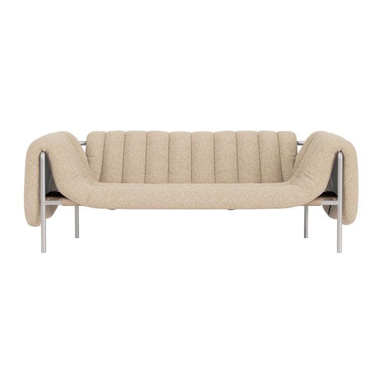 Puffy 2.5-seater Sofa, Storr 1501 / Stainless, Art. no. 31830 (image 2)