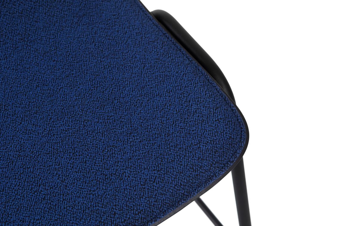 Touchwood Bar Chair, Cobalt / Black, Art. no. 20157 (image 6)