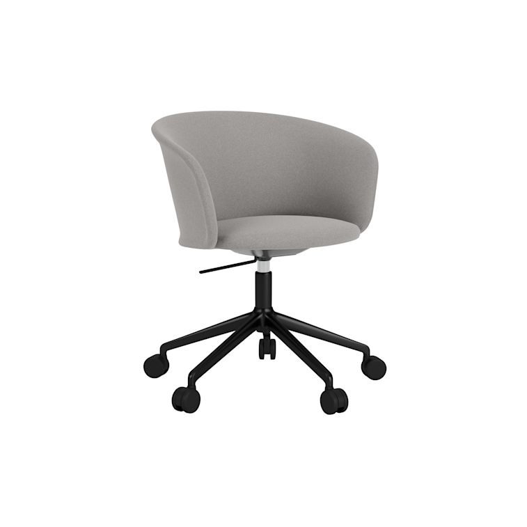 Kendo Swivel Chair 5-star Castors, Cura 60112/Black, Art. no. 32022 (image 1)