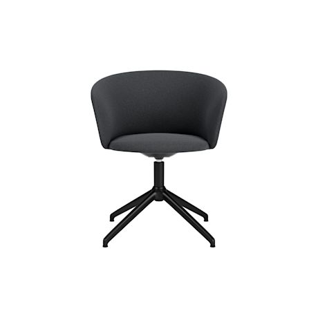 Kendo Swivel Chair 4-star Return, Cura 60019/Black (UK)