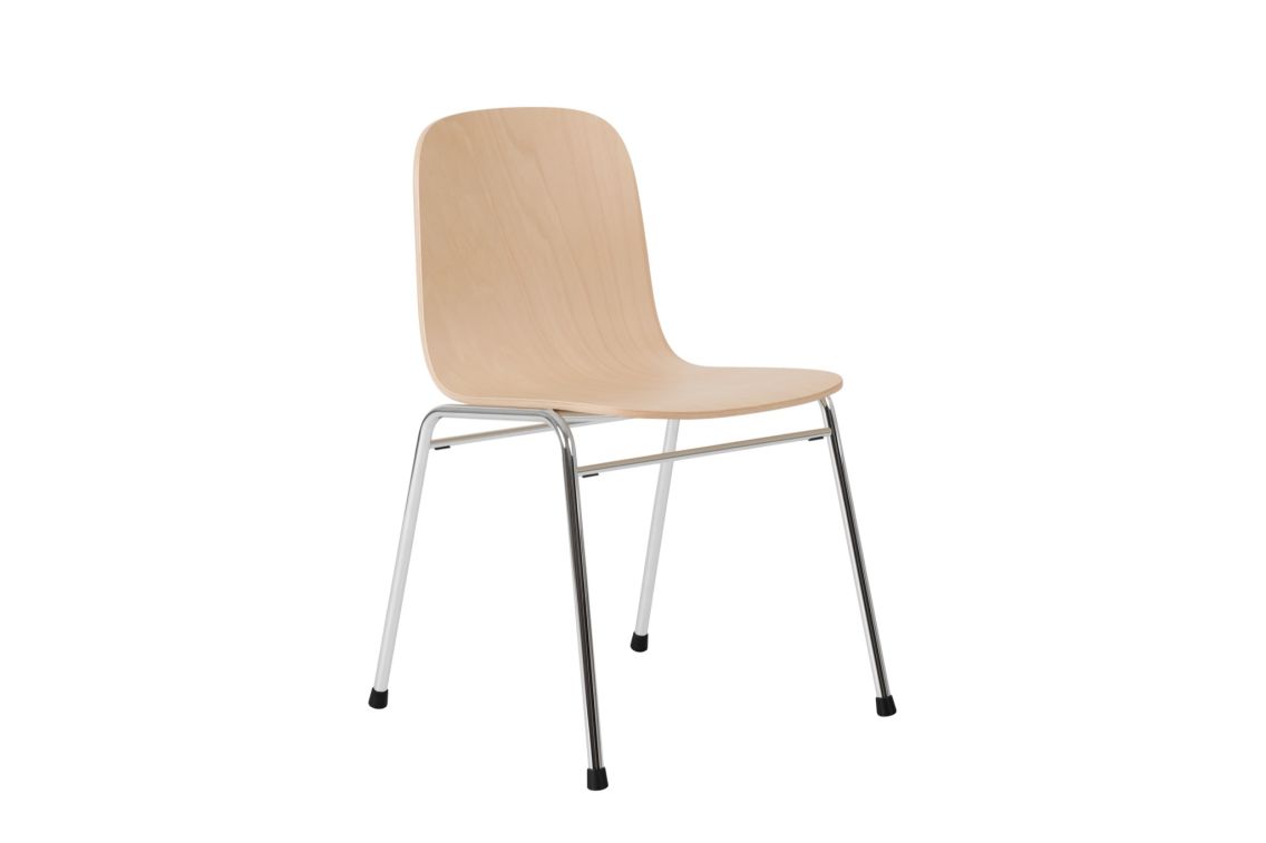 Touchwood Chair, Beech / Chrome, Art. no. 20128 (image 1)