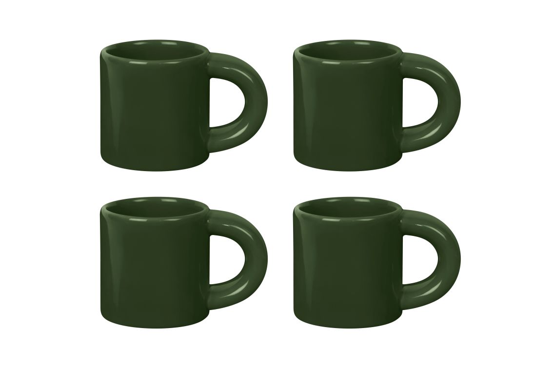 Bronto Espresso Cup (Set of 4), Green, Art. no. 30676 (image 4)