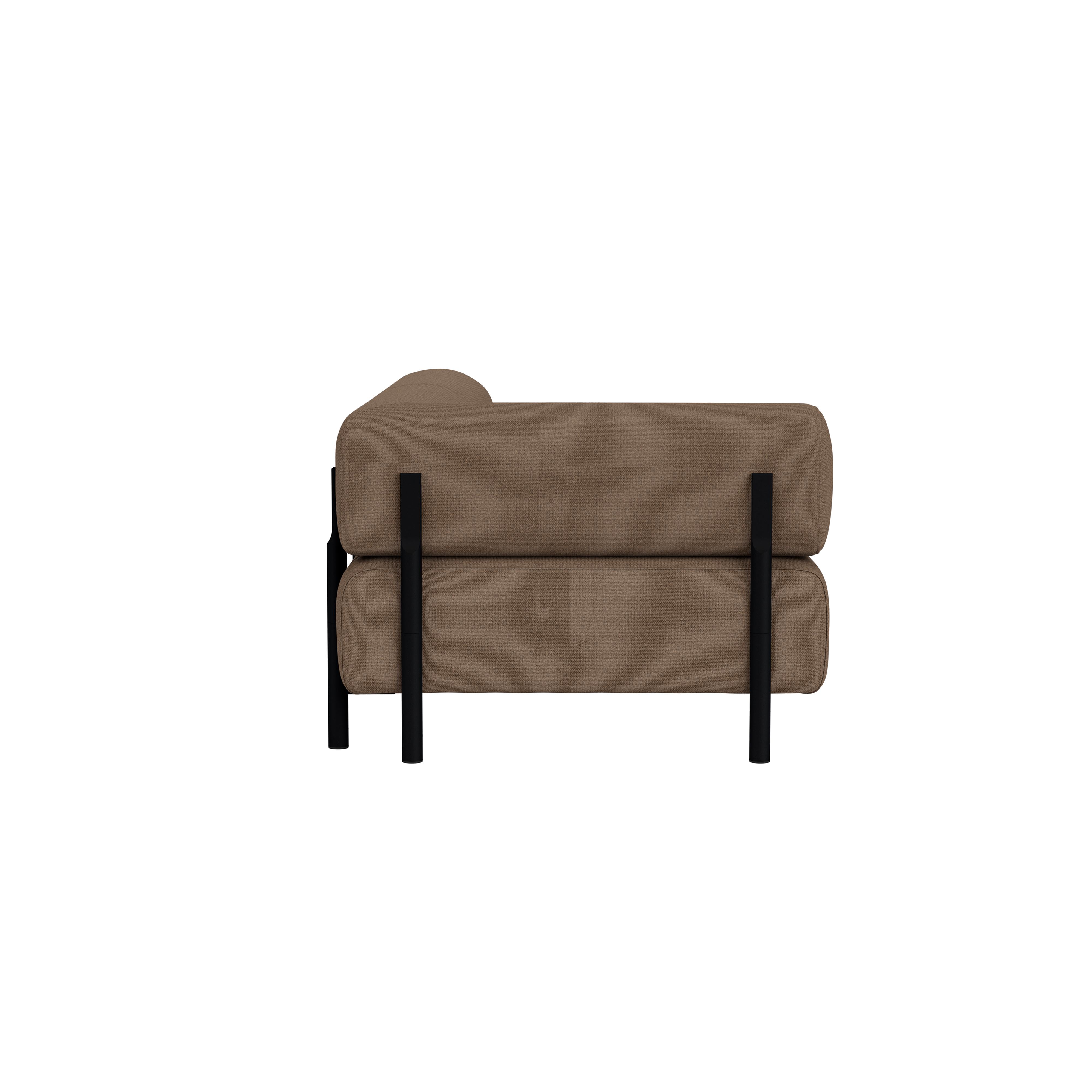 Palo 2-seater Sofa Chaise Left, Autumn 361/Black , Art. no. 90758 (image 3)
