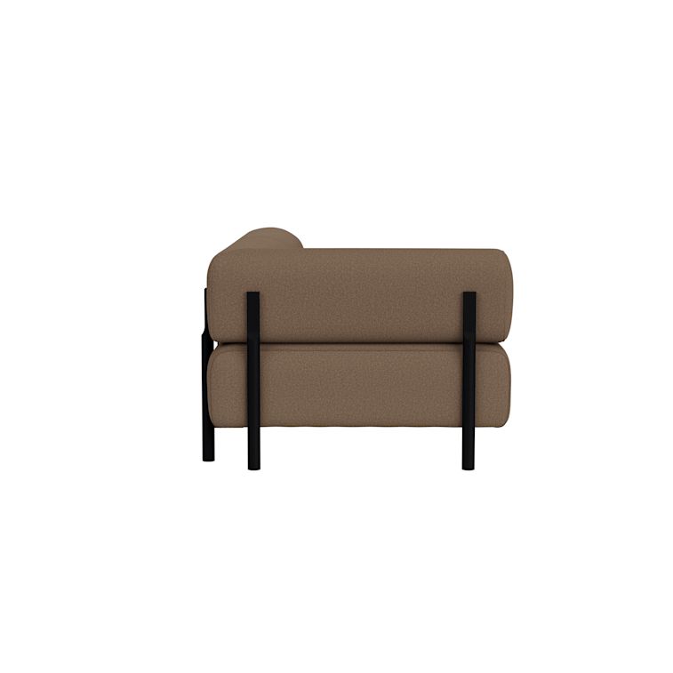 Palo 2-seater Sofa Chaise Left, Autumn 361/Black , Art. no. 90758 (image 3)