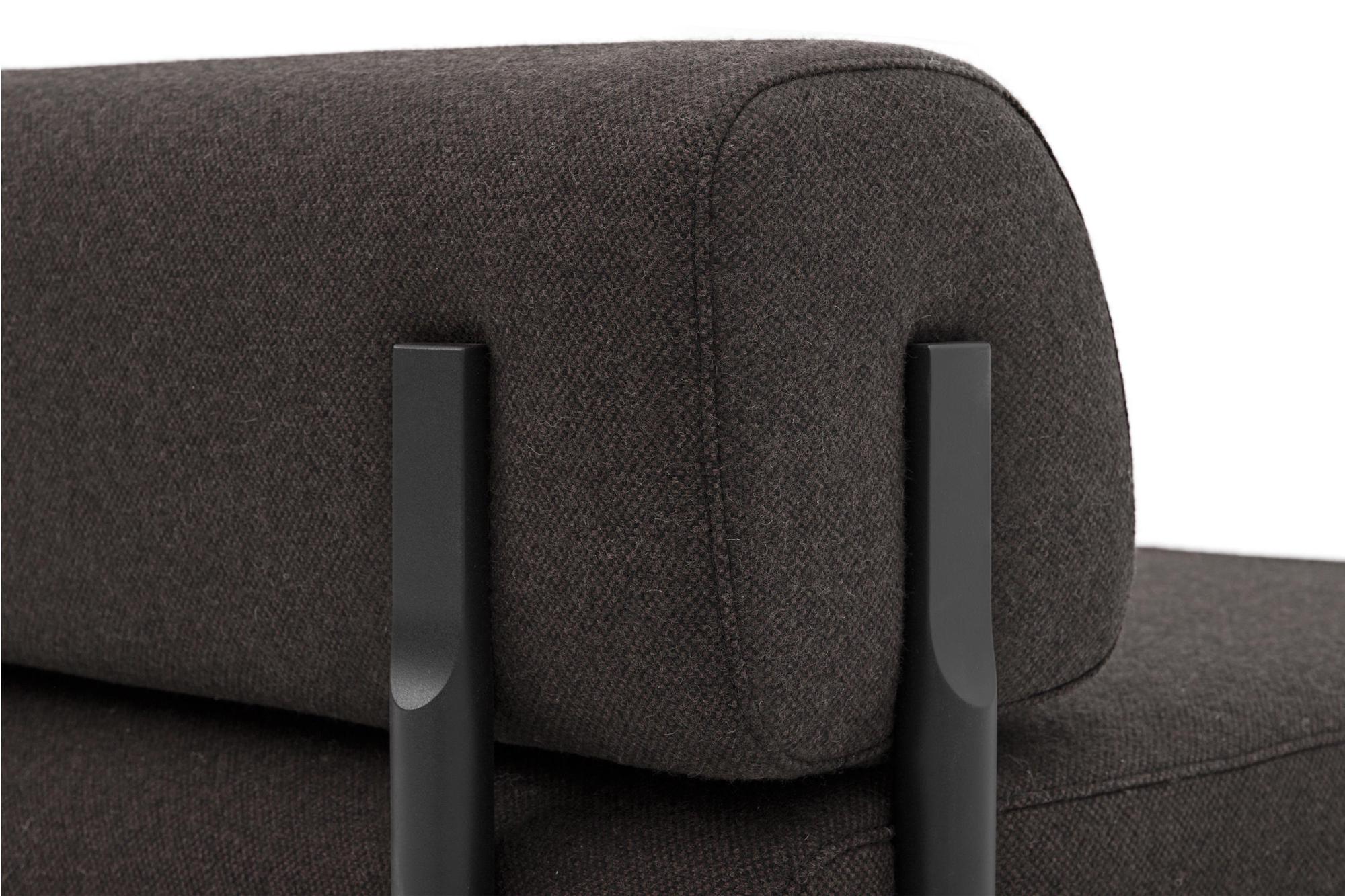 Palo 2-seater Sofa, Brown-Black, Art. no. 20012 (image 7)