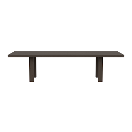 Max Table 250 cm / 98.4 in, Black Stained Ash