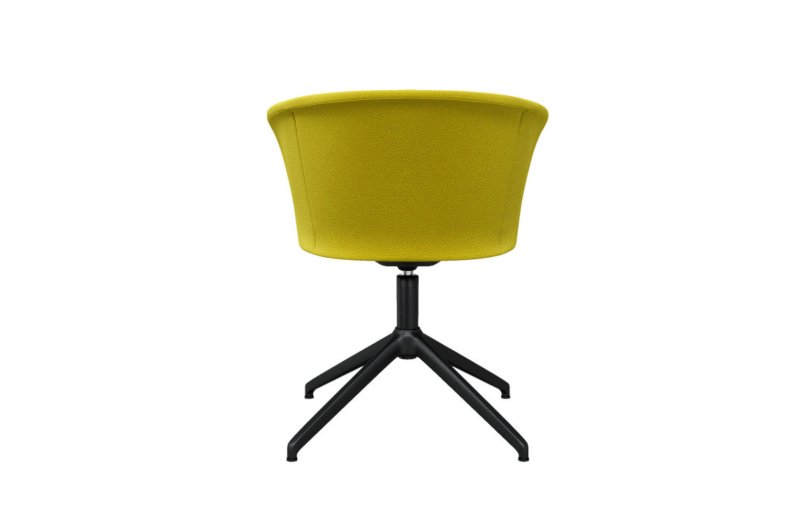 Kendo Swivel Chair 4-star Return, Tivoli / Black, Art. no. 20200 (image 4)