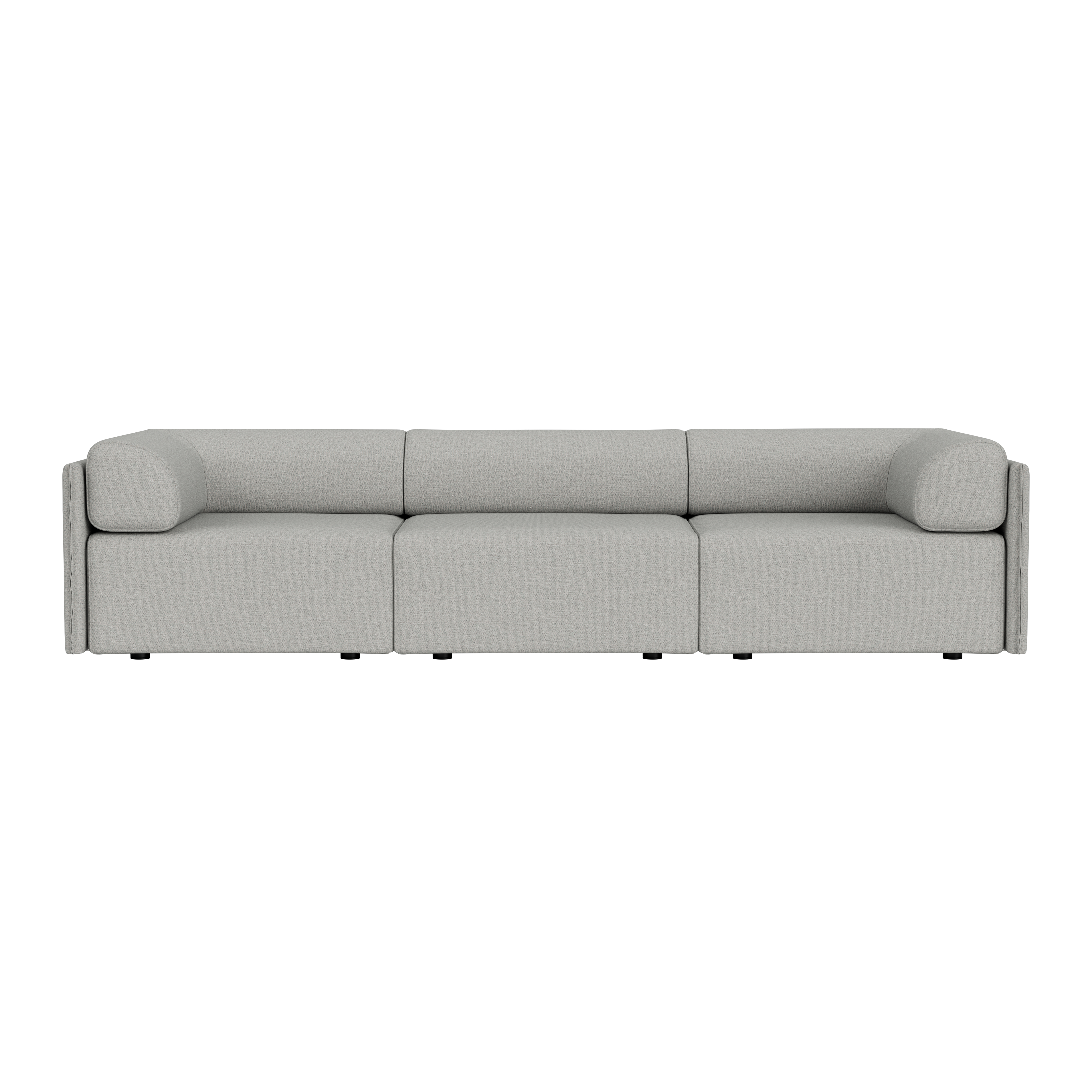 Palo Block 3-seater Sofa Low Back with Armrests, Amdal 130, Art. no. 95100 (image 2)