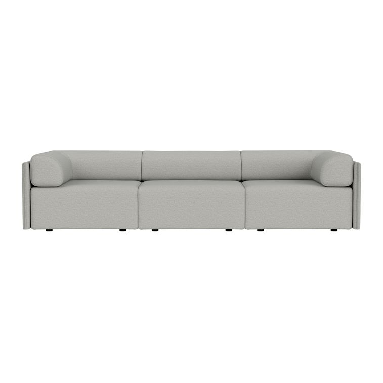 Palo Block 3-seater Sofa Low Back with Armrests, Amdal 130, Art. no. 95100 (image 2)