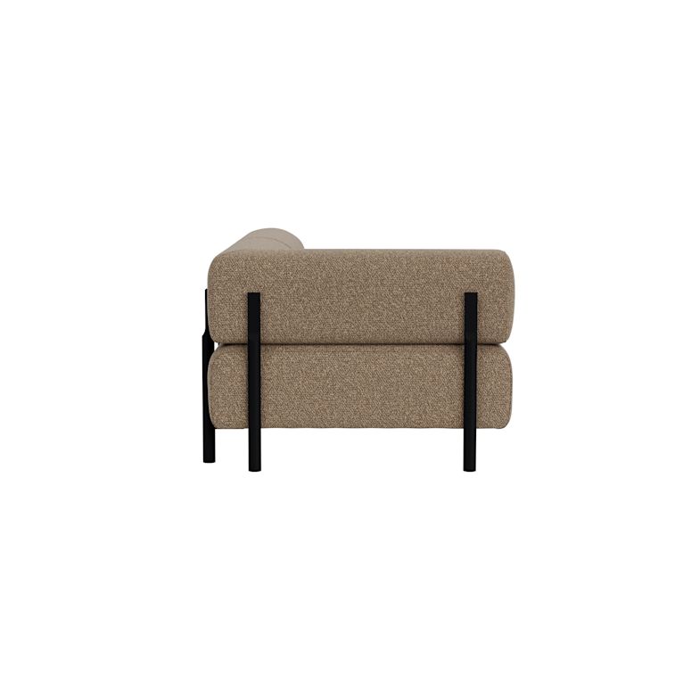 Palo 2-seater Sofa Chaise Left, Storr 3405/Black, Art. no. 90778 (image 3)
