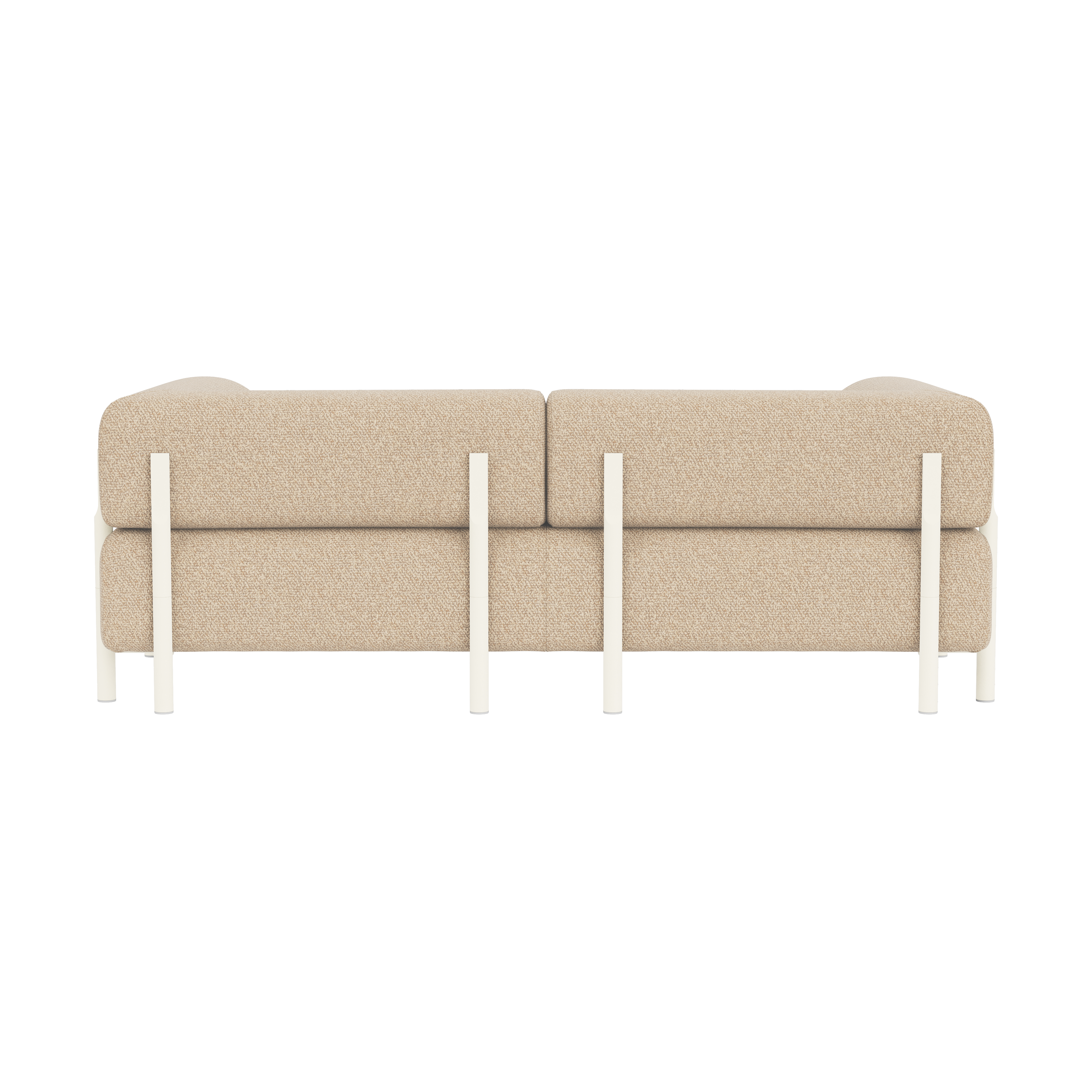 Palo 2-seater Sofa with Armrests, Storr 1501/White, Art. no. 90473 (image 4)