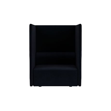 Palo Block Single-seater High Back, Velluto Coex VL30