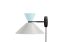 Alphabeta Wall Light + Cable, Soft Blue / Silk Grey, Art. no. 20426 (image 1)