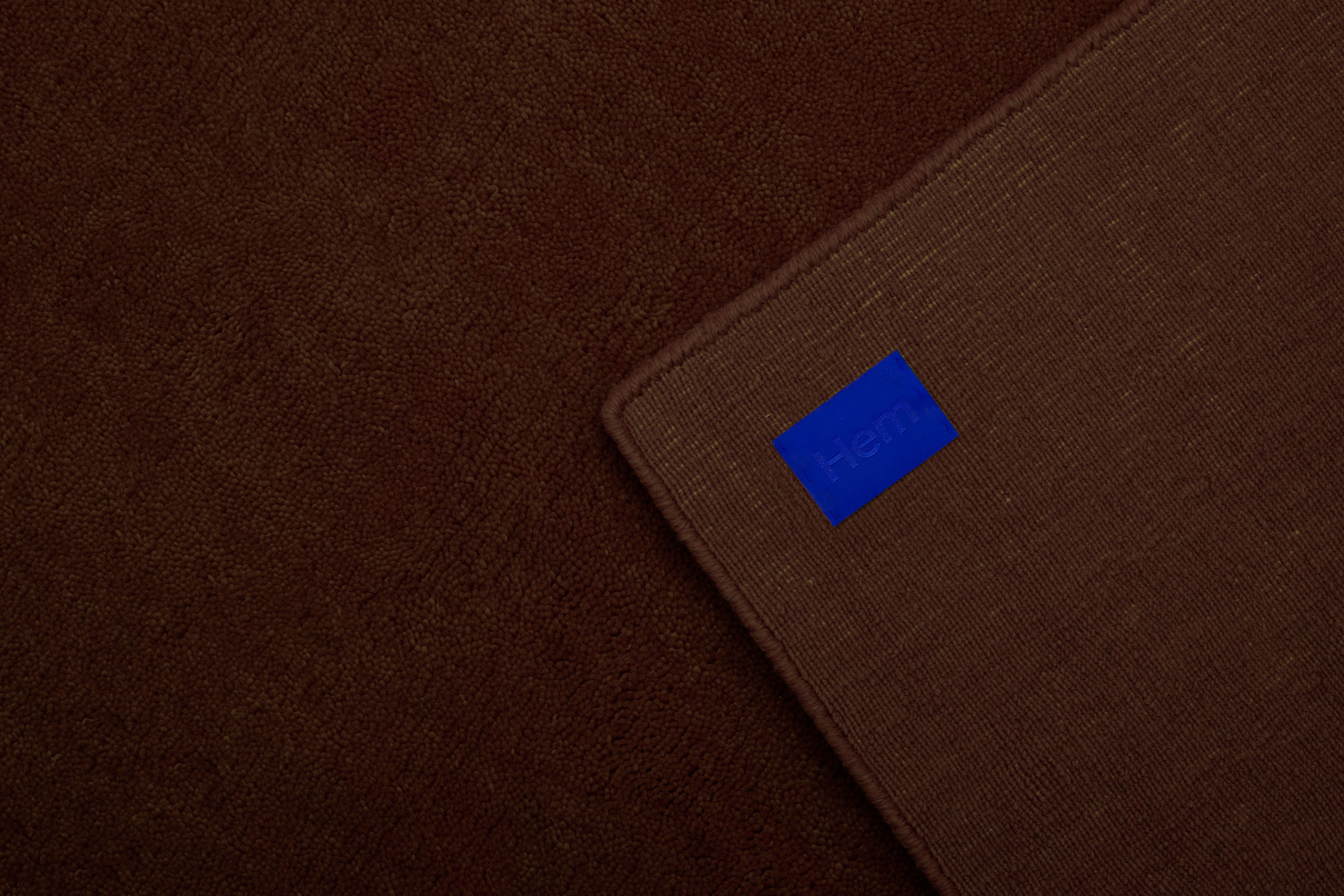 Solid Rug Large, Rust Red, Art. no. 31369 (image 3)