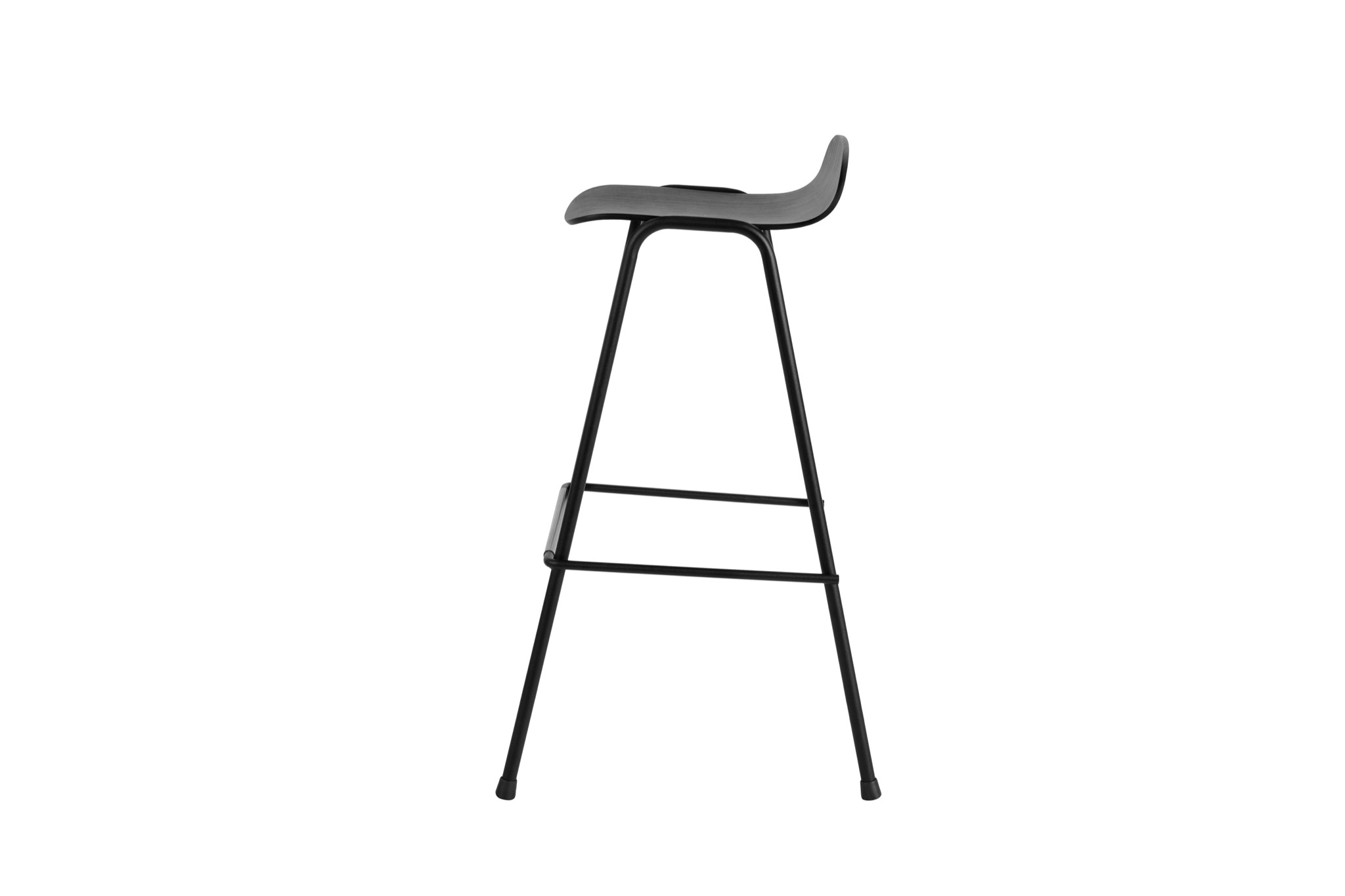 Touchwood Bar Stool, Black / Black — Hem