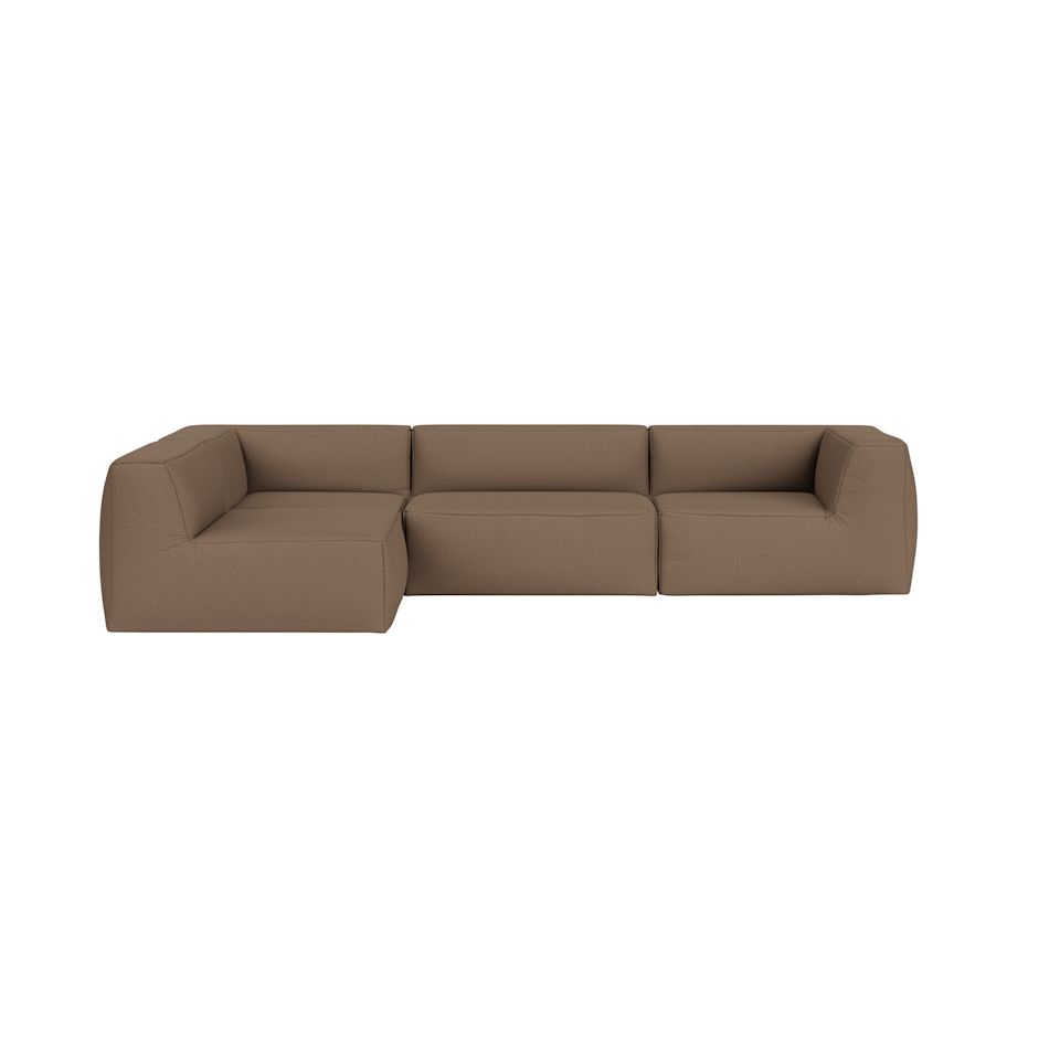 Great 3-seater Sofa Corner Left by Hem