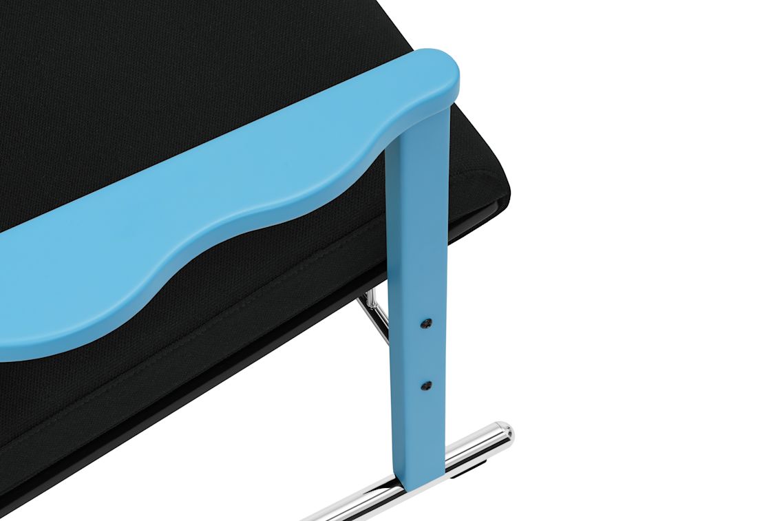 Experiment Lounge Chair, 502 / Blue / Black, Art. no. 30946 (image 6)