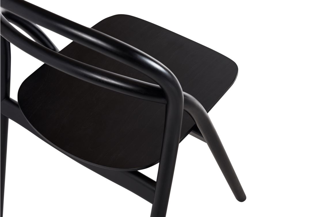 Udon Chair, Black, Art. no. 14159 (image 3)