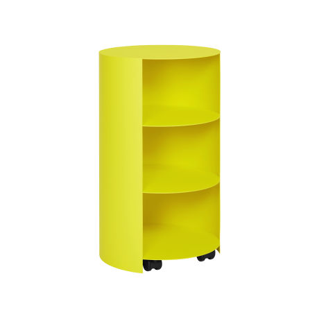 Hide Pedestal, Sulfur Yellow