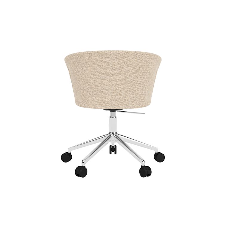 Kendo Swivel Chair 5-star Castors, Storr 1501/Polished, Art. no. 31788 (image 5)