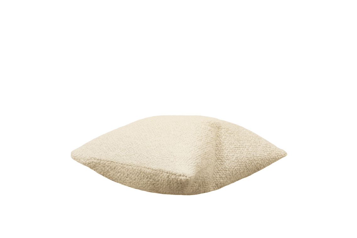 Chunky Bouclé Cushion Medium, Eggshell, Art. no. 30759 (image 2)