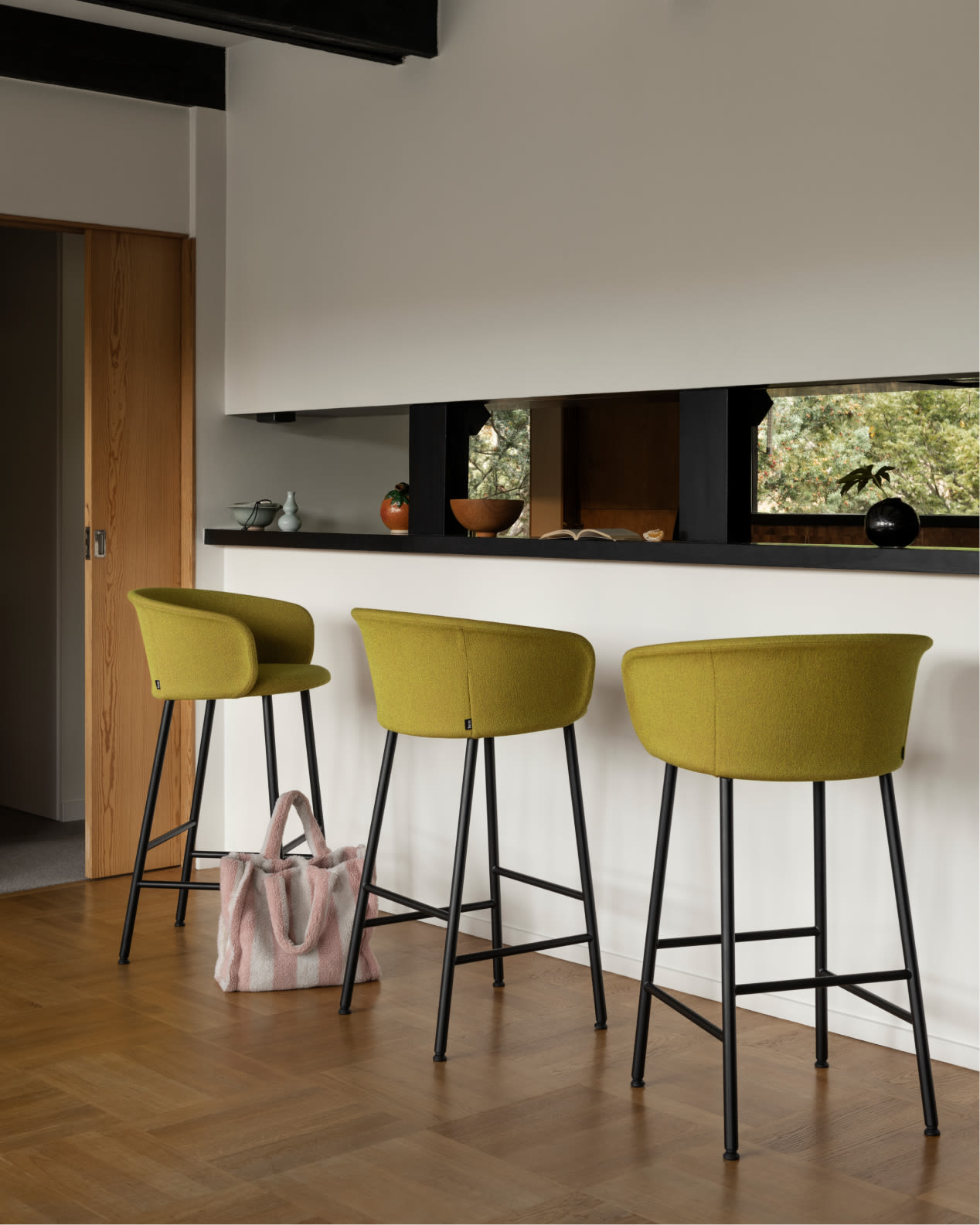 Hem - A lifestyle image featuring Kendo Bar Chair.