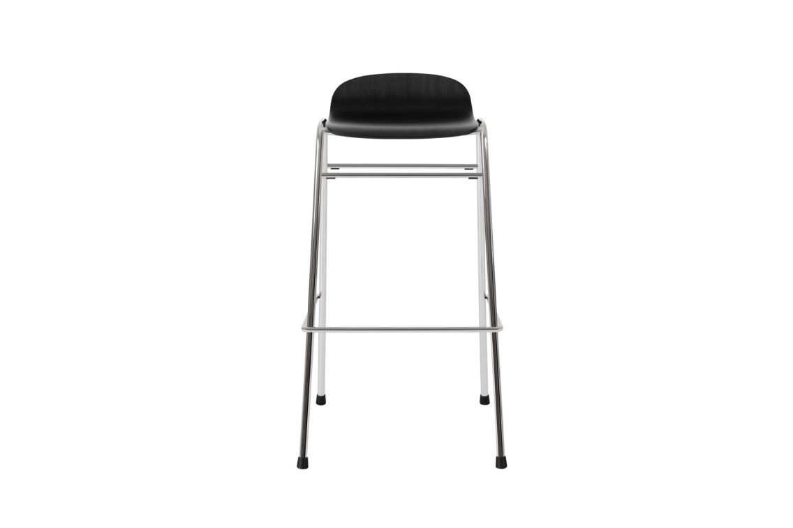 Touchwood Bar Stool, Black / Chrome, Art. no. 20173 (image 2)