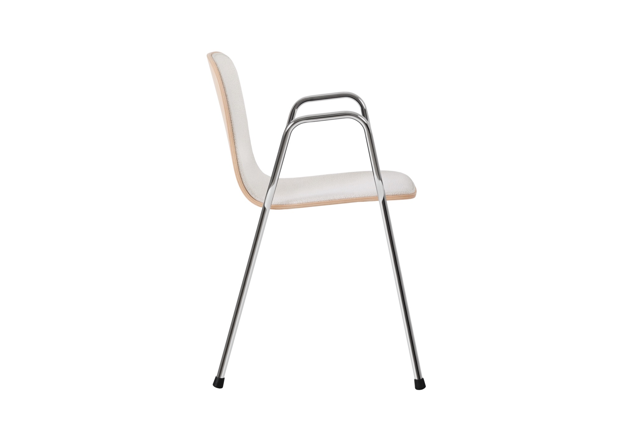 Touchwood Armchair, Calla / Chrome, Art. no. 20141 (image 3)