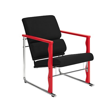 Experiment Lounge Chair, 503 / Red / Black